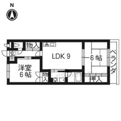 コスモパークの物件間取画像